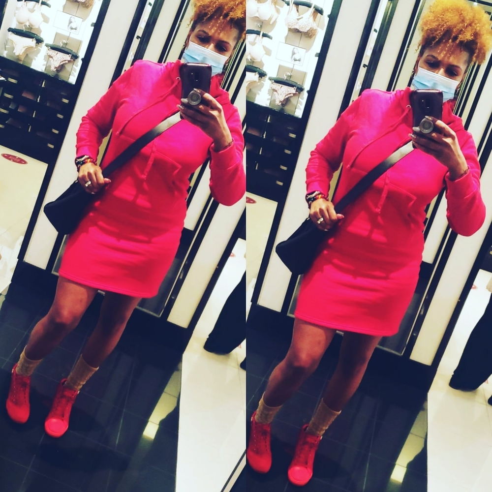 Hoodie dress
